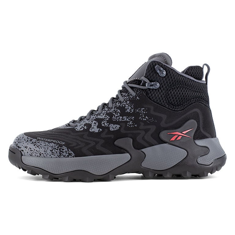 Reebok Men's RB4175 Black and Dark Gray Kitari DMX Work Composite Toe Athletic - Black and Dark Gray - view 09