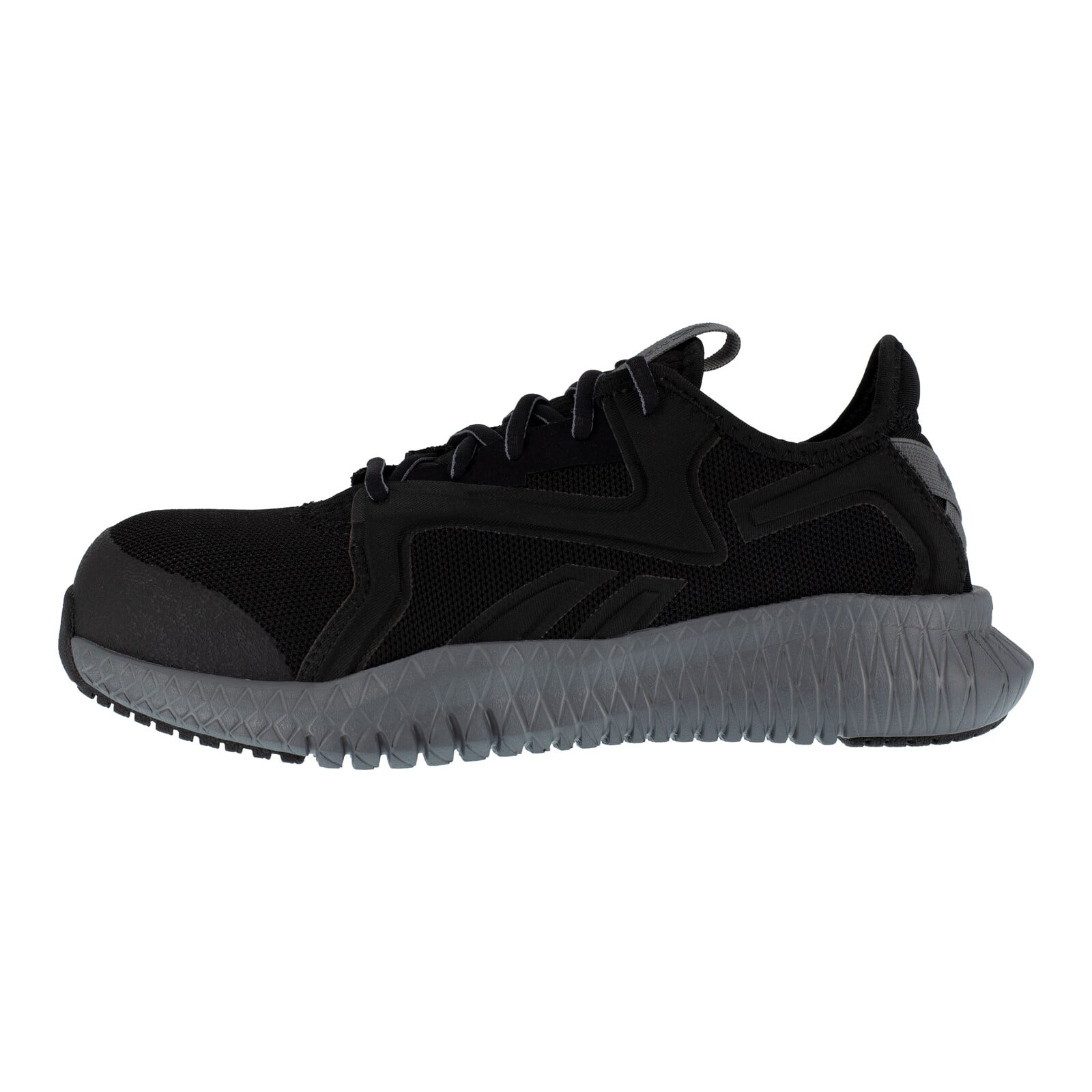 Reebok Women's RB464 Black and Grey Flexagon 3.0 Work Composite Toe Athletic - Black and Grey - view 04