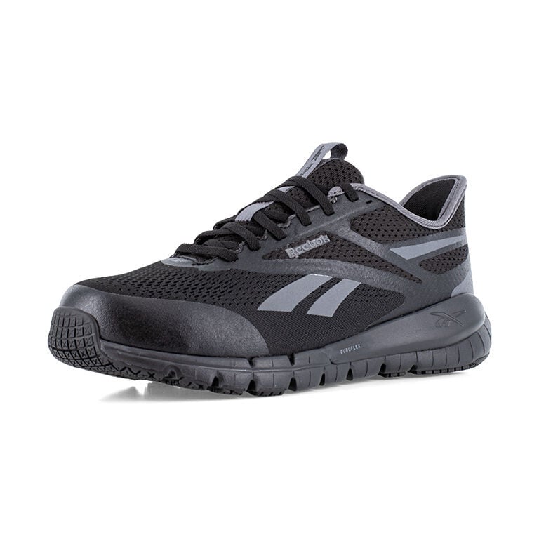 Reebok Men's RB5121 Black and Gray Flex Trainer Work Composite Toe Athletic - Black and Gray - view 06