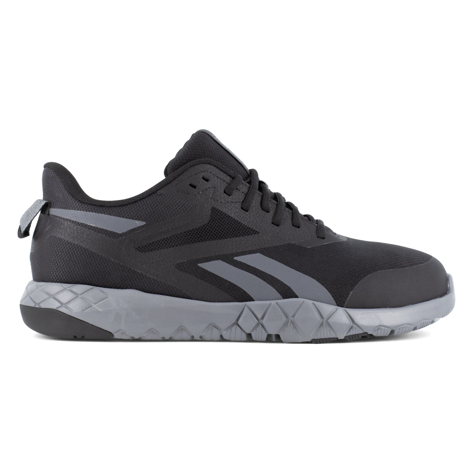 Reebok Men's RB5440 Black and Gray Flexagon Force XL Work Composite Toe Athletic - Black and Gray - view 01
