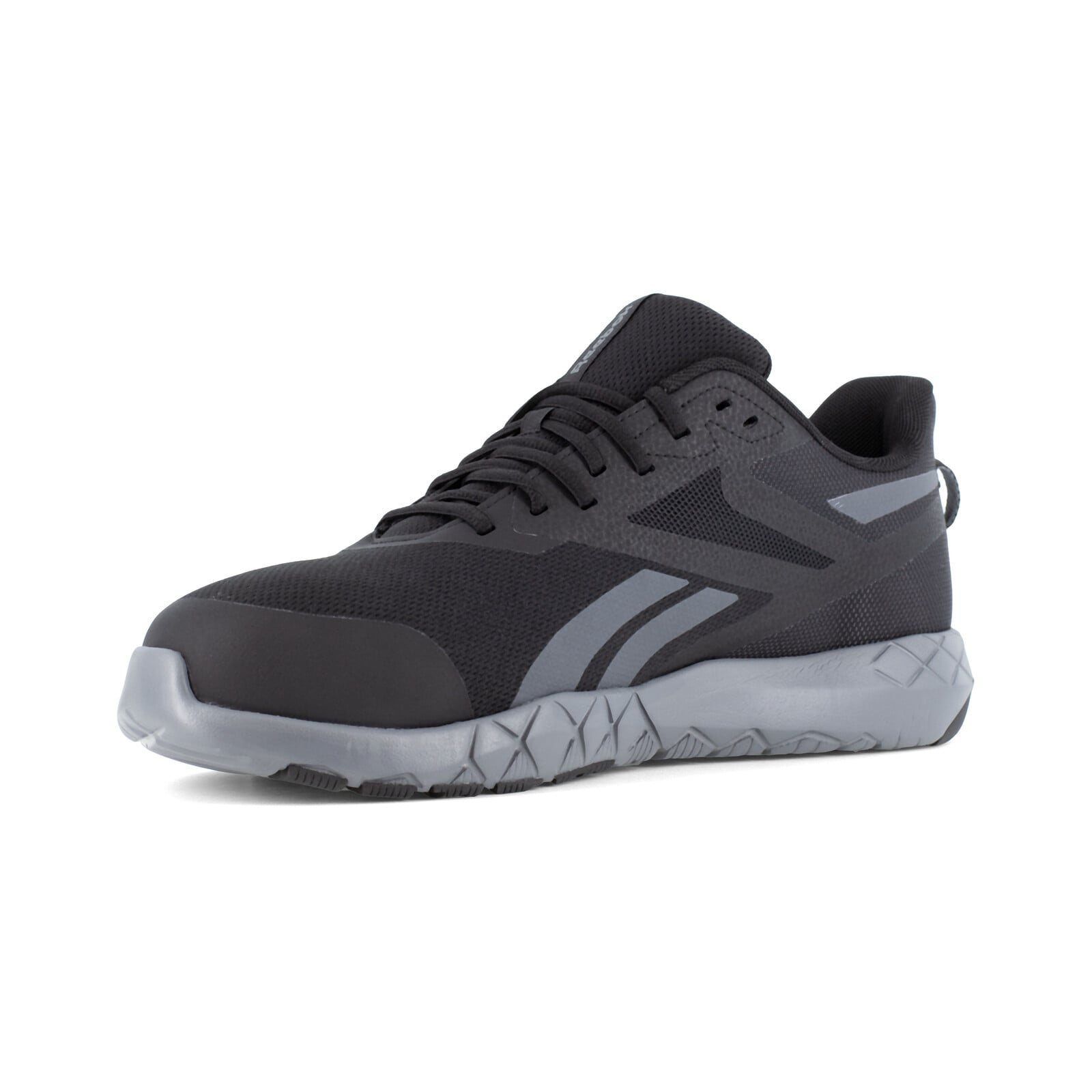 Reebok Men's RB5440 Black and Gray Flexagon Force XL Work Composite Toe Athletic - Black and Gray - view 03