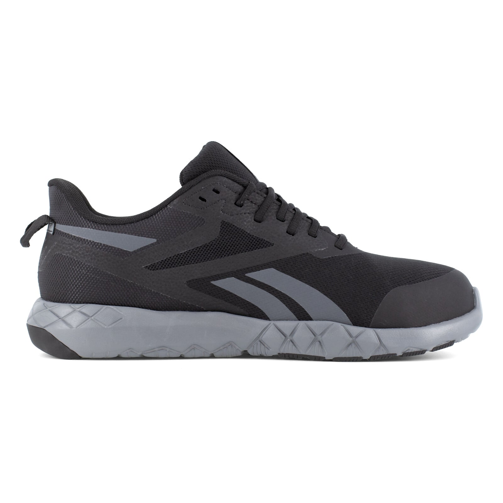 Reebok Men's RB5440 Black and Gray Flexagon Force XL Work Composite Toe Athletic - Black and Gray - view 06