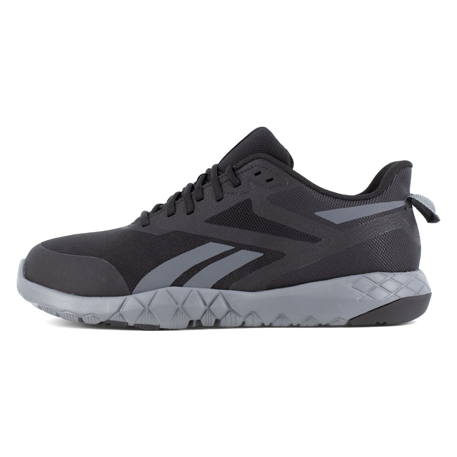 Reebok Men's RB5440 Black and Gray Flexagon Force XL Work Composite Toe Athletic - Black and Gray - view 09