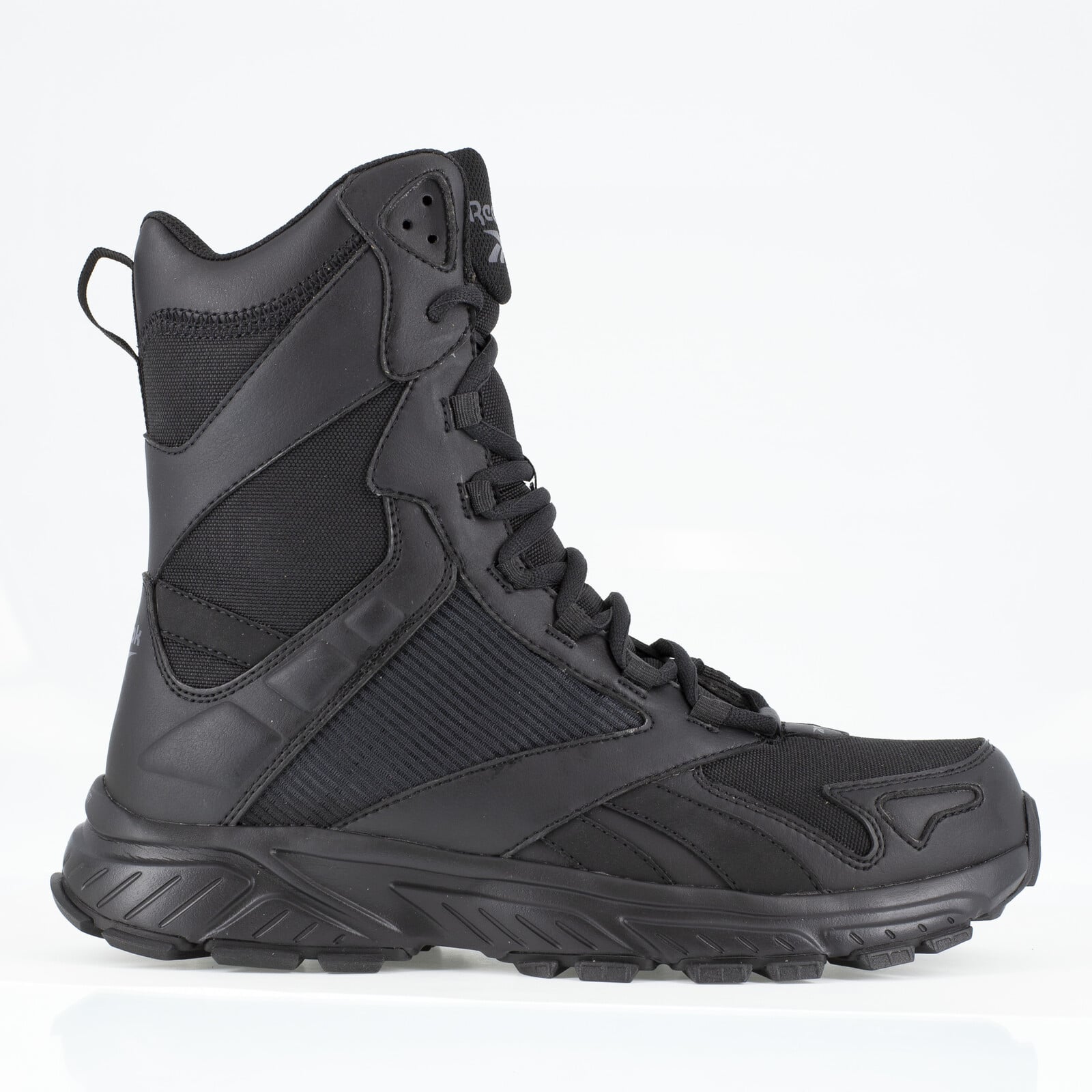 Reebok Men's RB6655 Black Hyperium Tactical Soft Toe 8" Boot - Black - view 01