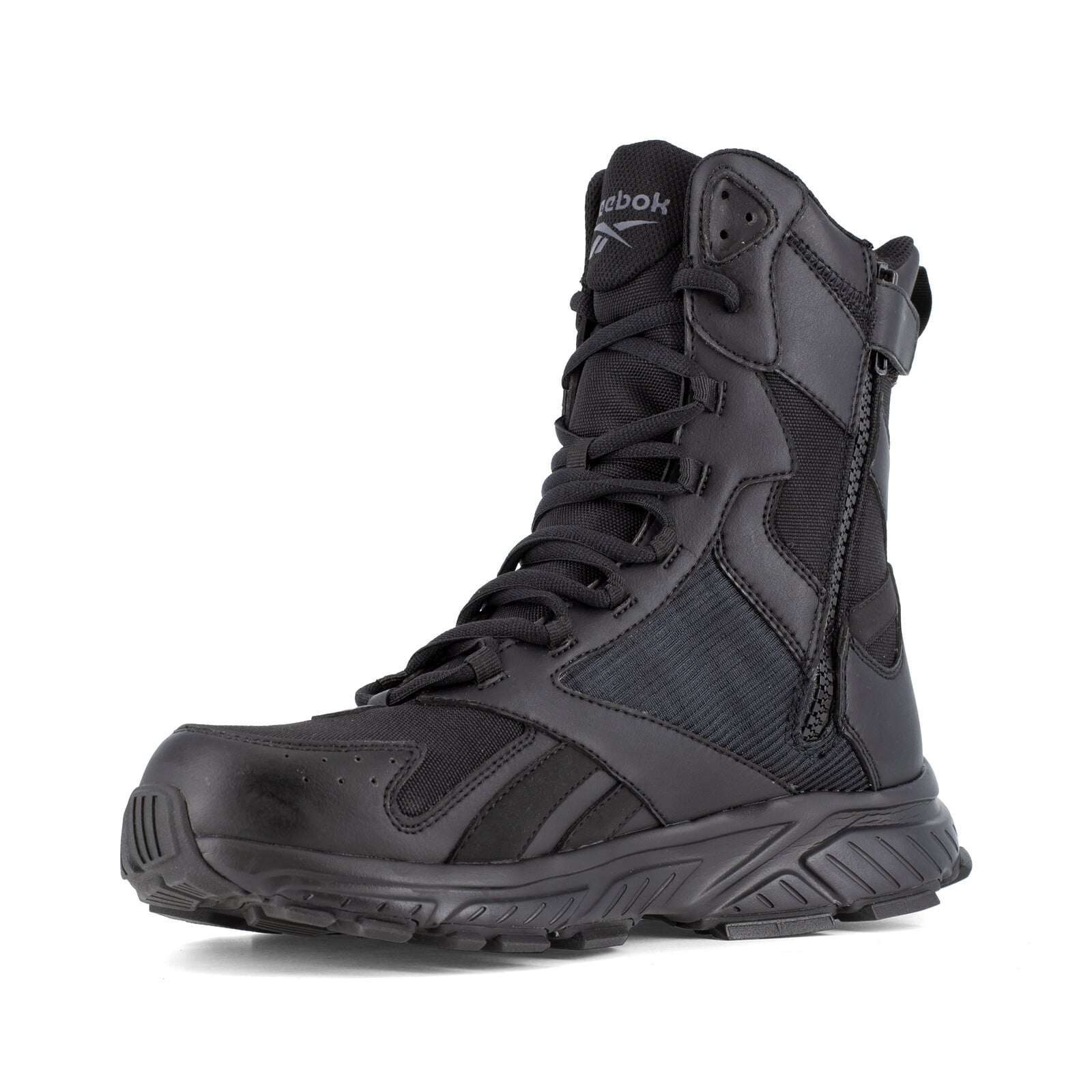 Reebok Men's RB6655 Black Hyperium Tactical Soft Toe 8" Boot - Black - view 03