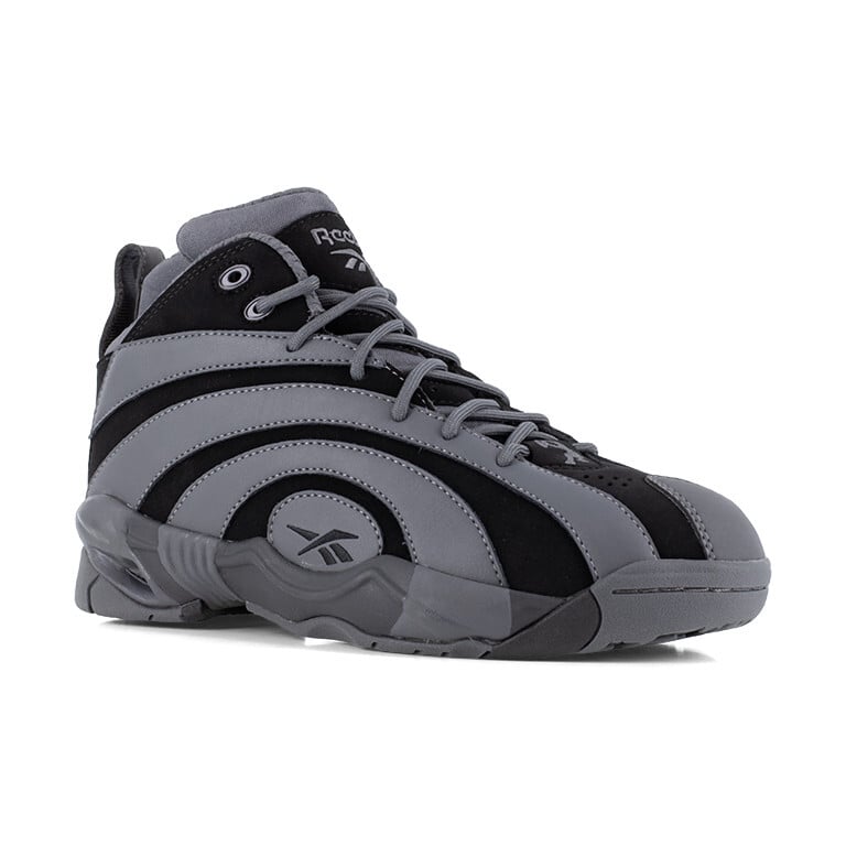 Reebok Men's RB9001 Black and Gray Shaqnosis Work Composite Toe Athletic - Black and Gray - view 02