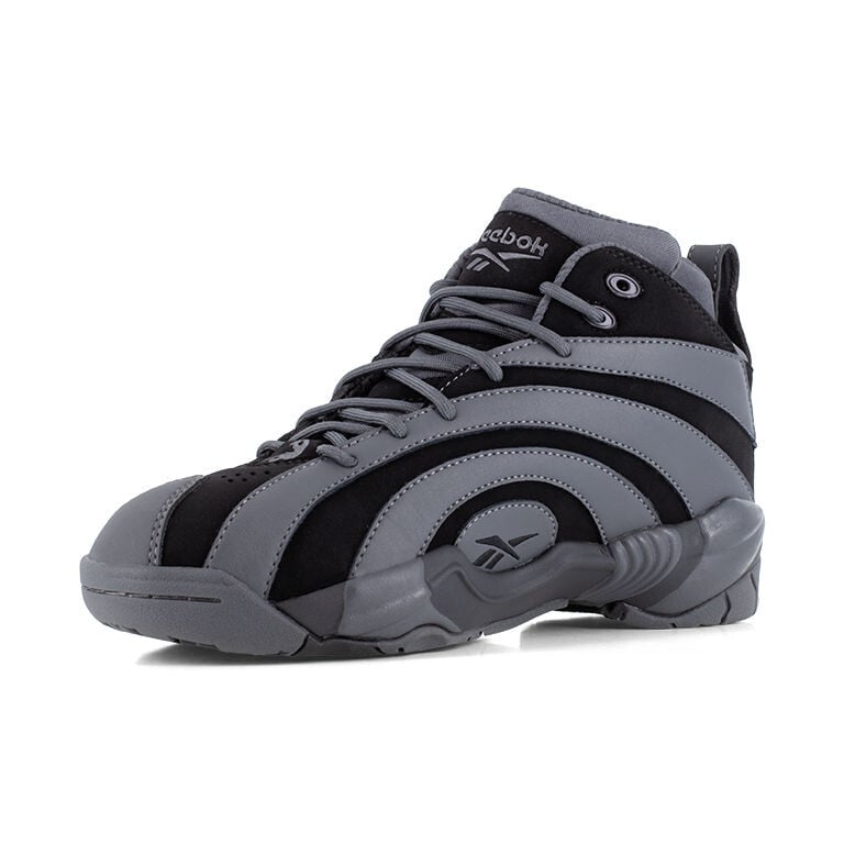 Reebok Men's RB9001 Black and Gray Shaqnosis Work Composite Toe Athletic - Black and Gray - view 03