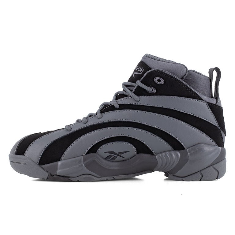 Reebok Men's RB9001 Black and Gray Shaqnosis Work Composite Toe Athletic - Black and Gray - view 04