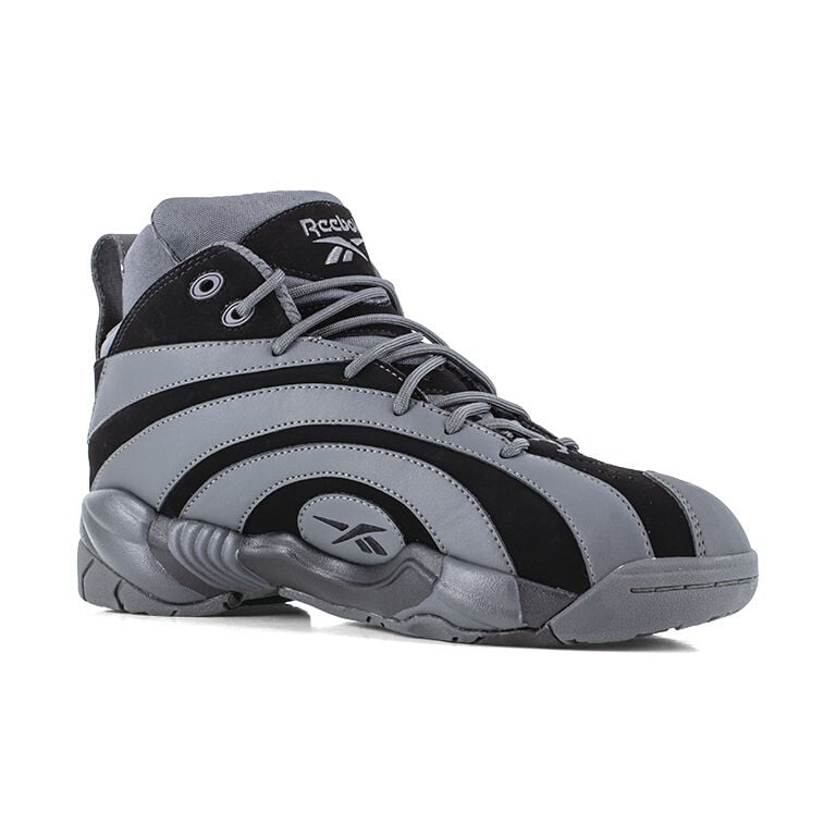 Reebok Men's RB9001 Black and Gray Shaqnosis Work Composite Toe Athletic - Black and Gray - view 07