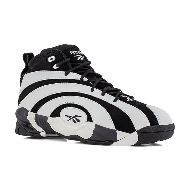 Reebok Men's RB9005 Black and White Shaqnosis Work Composite Toe Athletic - Black and White - view 02