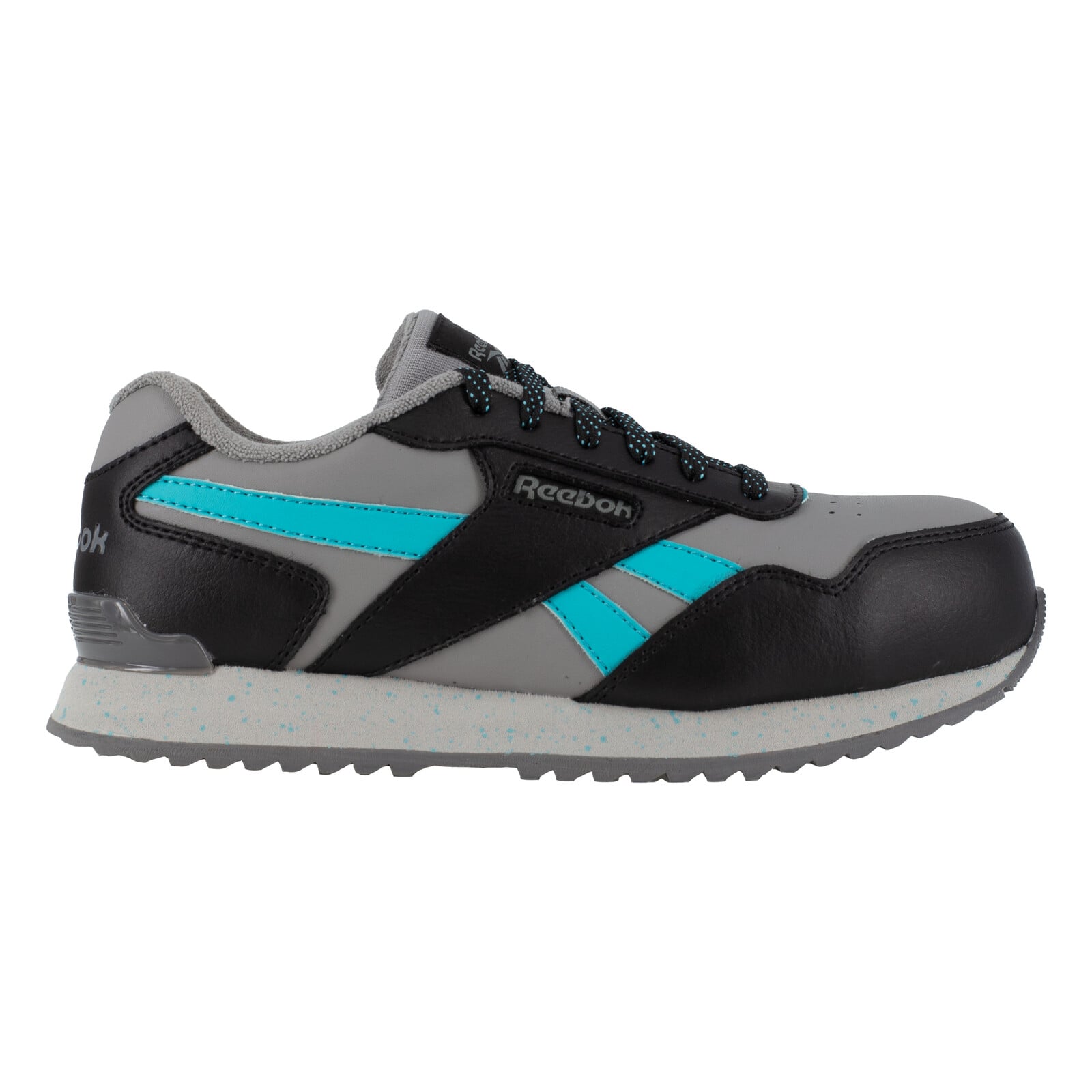 Reebok Women's RB982 Gray and Teal Harman Work Composite Toe Athletic - Gray and Teal - view 01