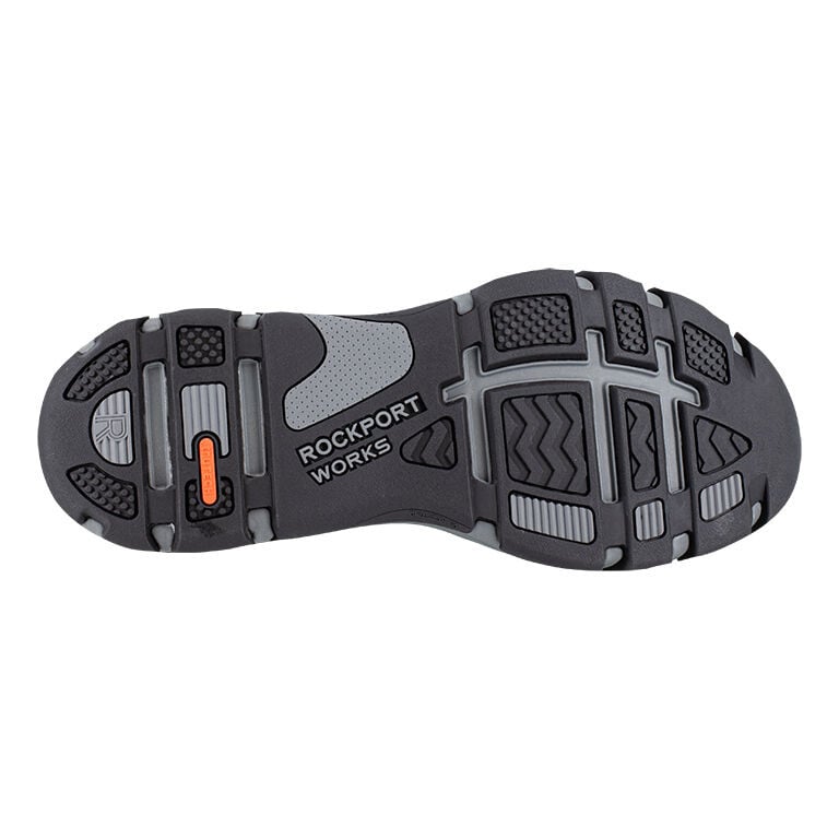 Rockport Works Men's RK5731 Black Ronan Work Steel Toe Casual - Black - view 05