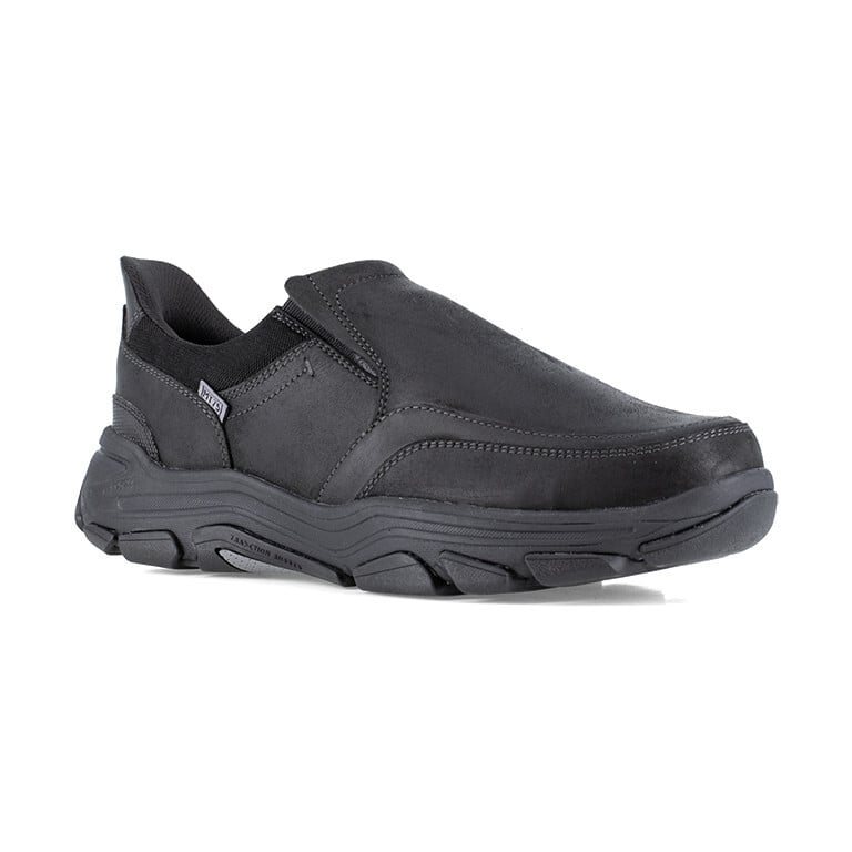 Rockport Works Men's RK5740 Black Reece Work Steel Toe Casual - Black - view 02