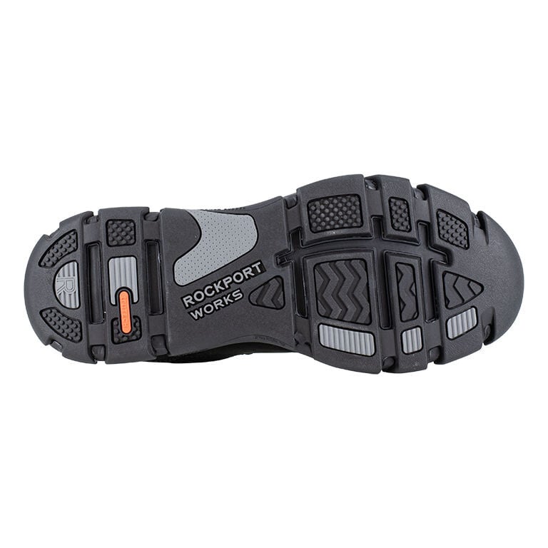 Rockport Works Men's RK5740 Black Reece Work Steel Toe Casual - Black - view 05