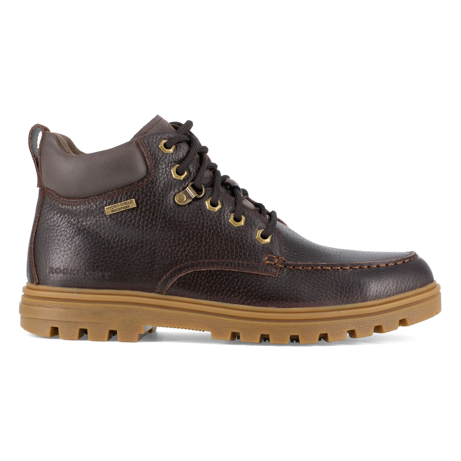 Rockport Works Men's RK6710 Brown Weather or Not Work Alloy Toe Mid-Cut - Brown - view 01