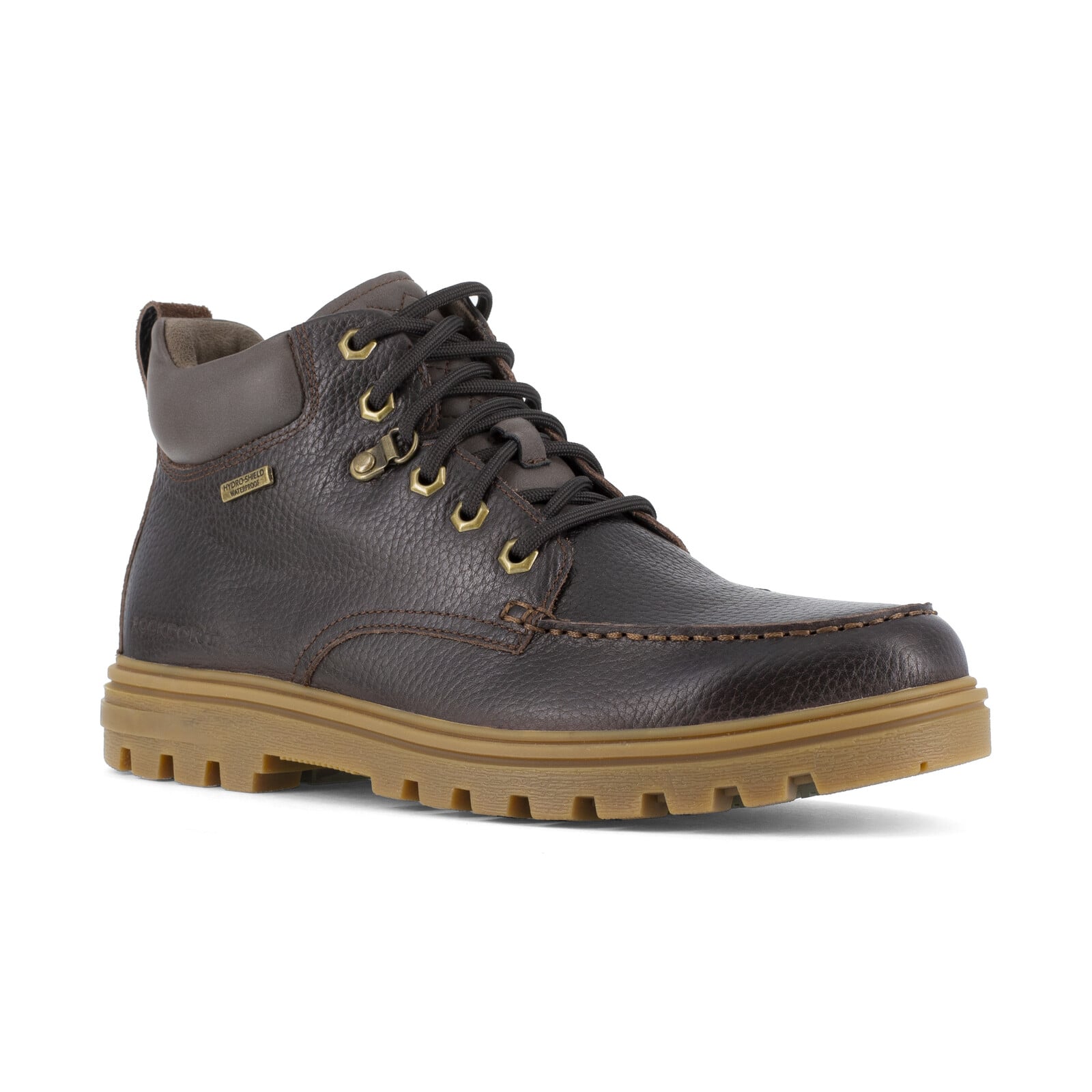 Rockport Works Men's RK6710 Brown Weather or Not Work Alloy Toe Mid-Cut - Brown - view 02