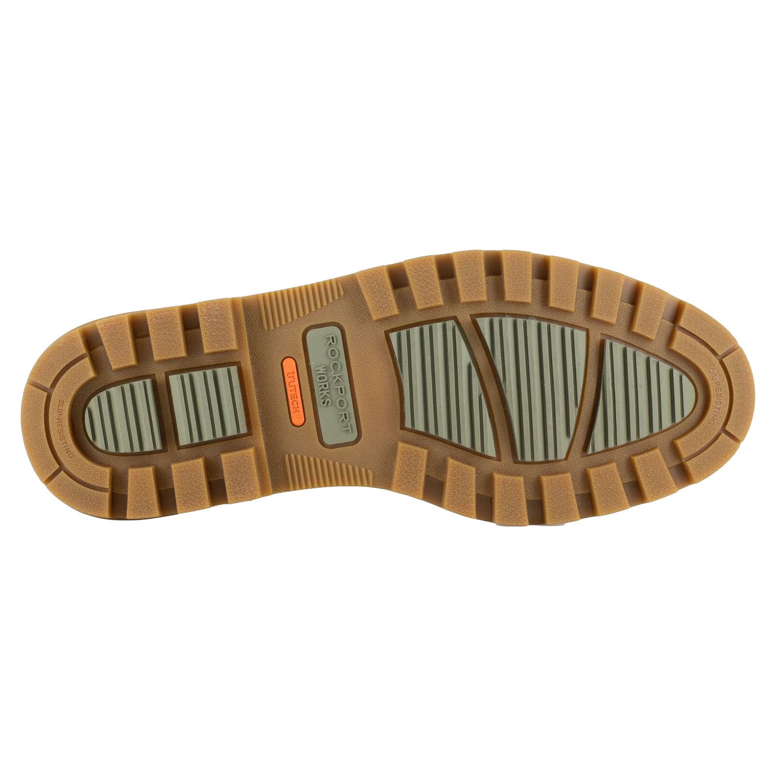 Rockport Works Men's RK6710 Brown Weather or Not Work Alloy Toe Mid-Cut - Brown - view 05