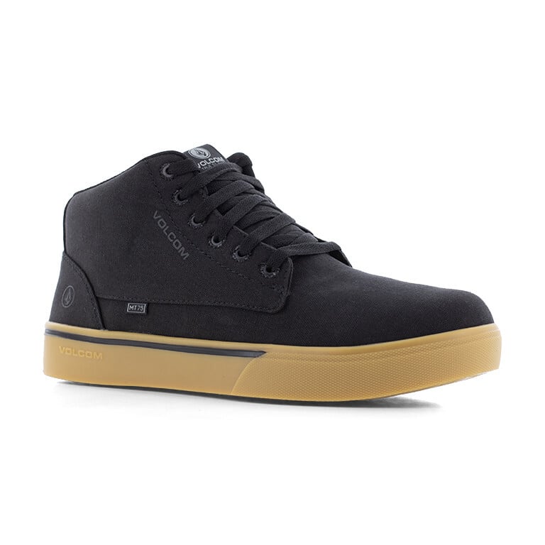 Volcom Men's VM30119 Black and Gum True Composite Toe Lifestyle - Black and Gum - view 02