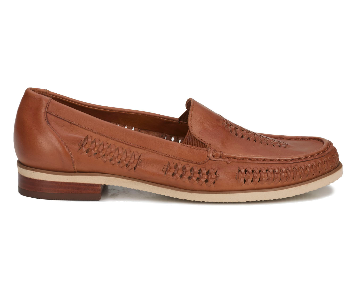 Ros Hommerson Wendy Women's Loafer - Luggage Nappa Leather - Outside View