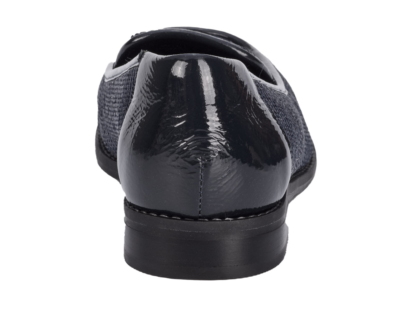 Ros Hommerson Willa Women's Loafer - Black Patent - Back View