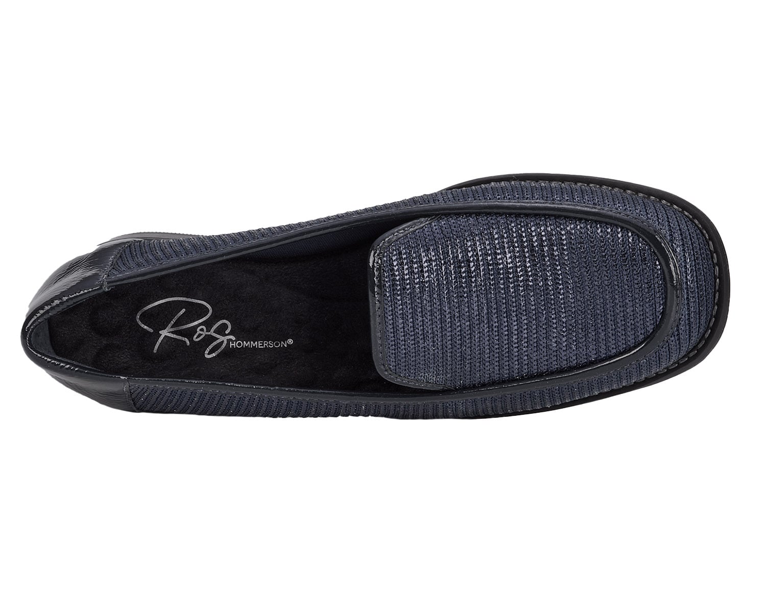 Ros Hommerson Willa Women's Loafer - Black Patent - Sole View