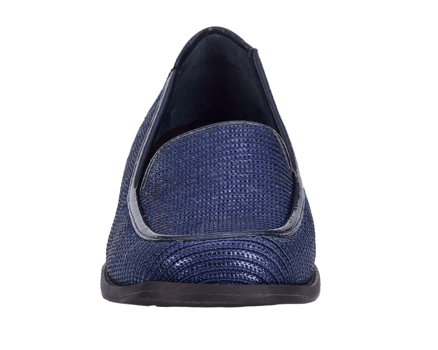 Ros Hommerson Willa Women's Loafer - Navy Patent - Front View