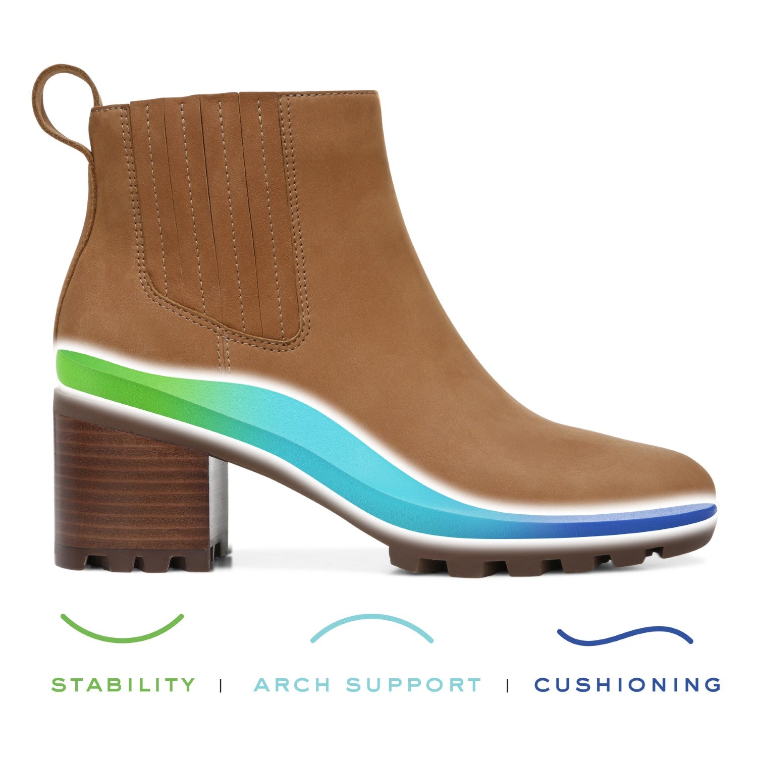 Vionic Wilma Womens Ankle/Bootie Shrtboot - Lifestyle