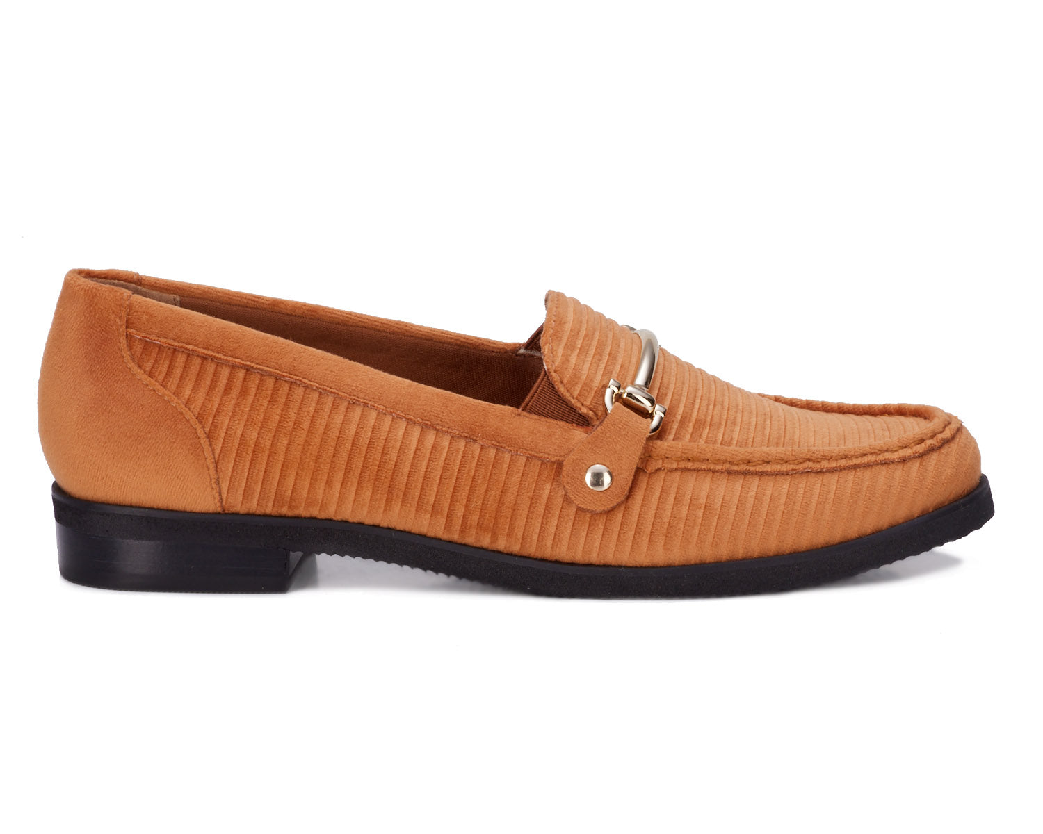 Ros Hommerson Wren Women's Loafer - Praline Corduroy - Outside View