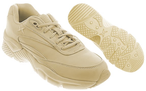 Aetrex X829 Lenex Walking Shoe - Beige (Women's) - Orthotic Shop