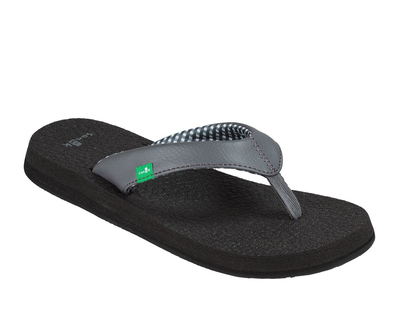 Sanuk Yoga Mat - Cushioned Sandals - Women's - Charcoal