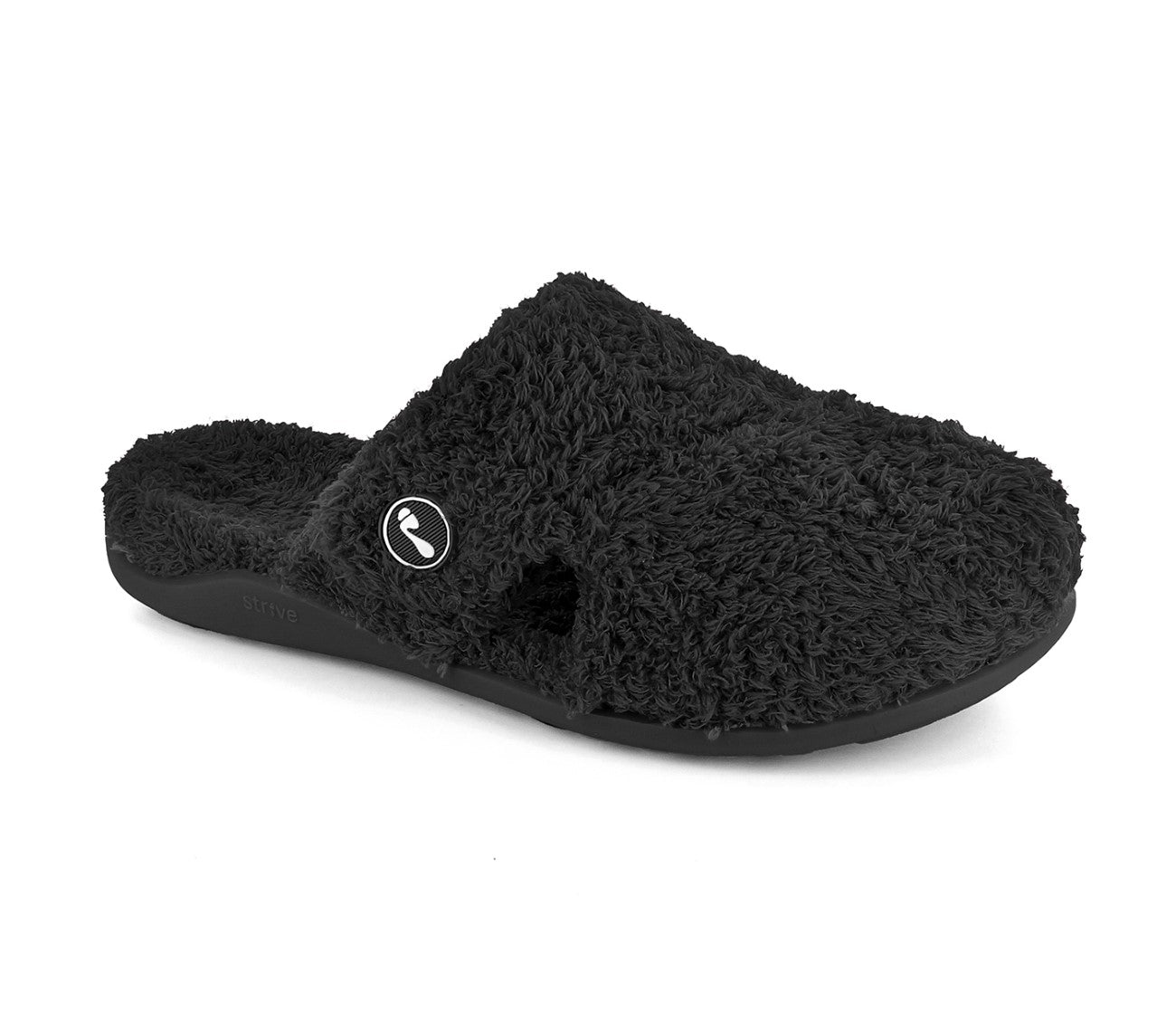Strive Zara Women's Comfort Supportive Slipper in Black