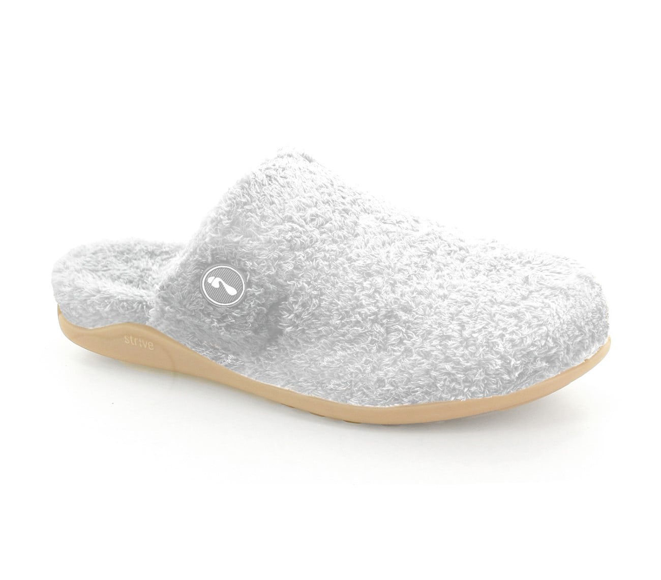 Strive Zara Women's Comfort Supportive Slipper in White