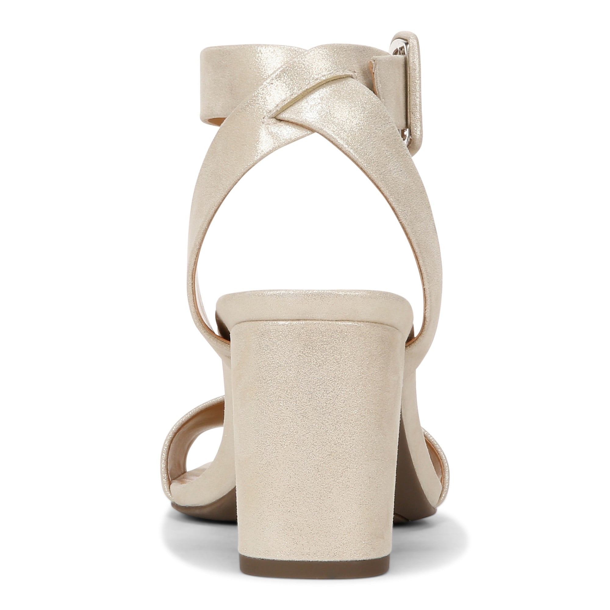 Vionic Zinfandel Women's Heeled Comfort Sandal - Gold - Back
