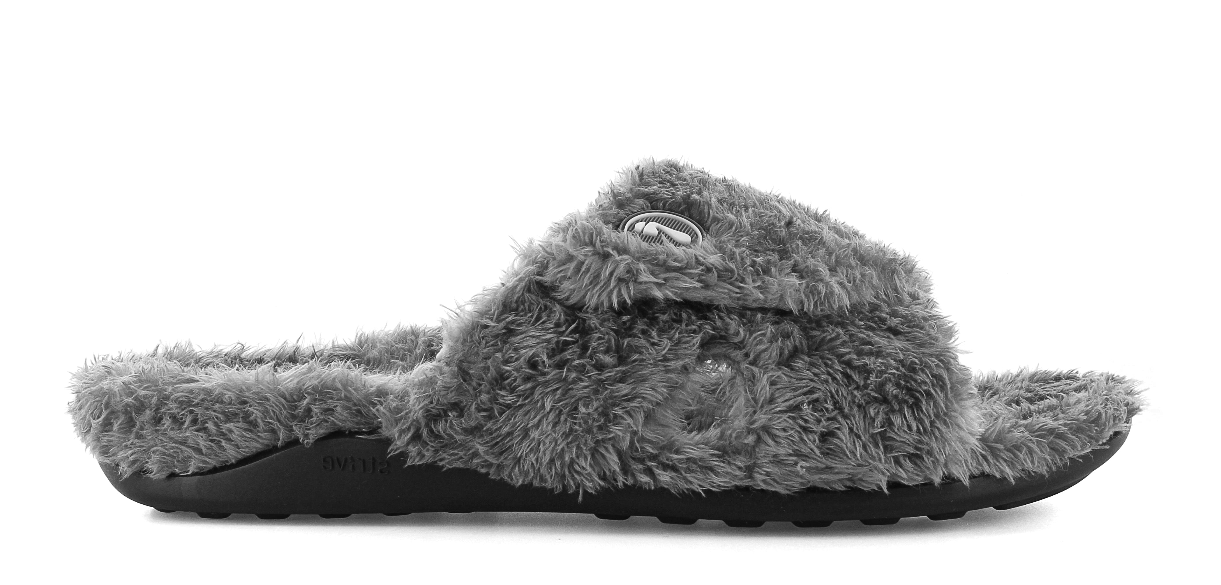 Strive Zoey Women's Relaxing Comfort Orthotic Slippers in Charcoal