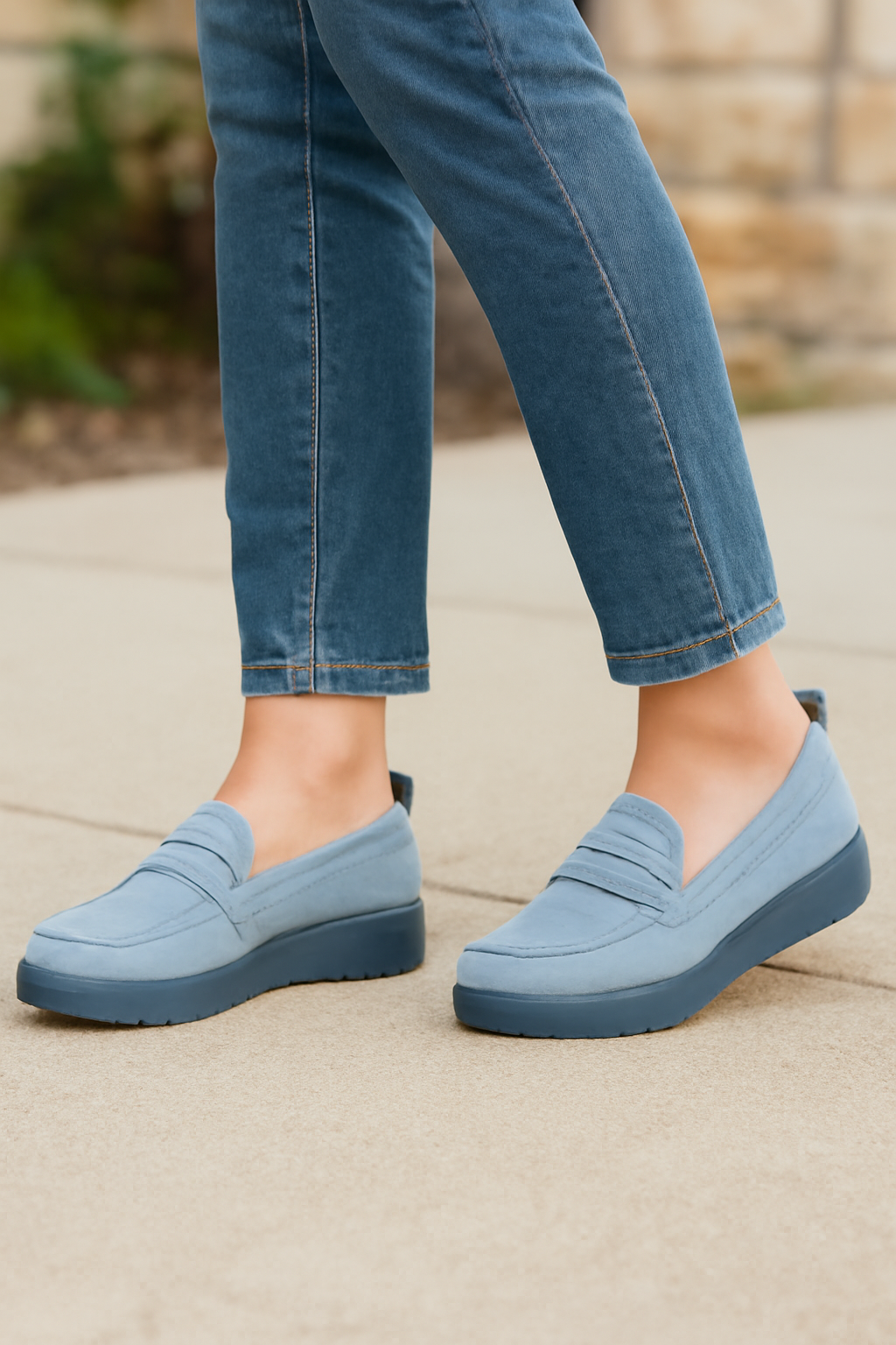 Vionic Chantel Women's Arch Support Slip-On Loafer Shoe - Lifestyle - generated