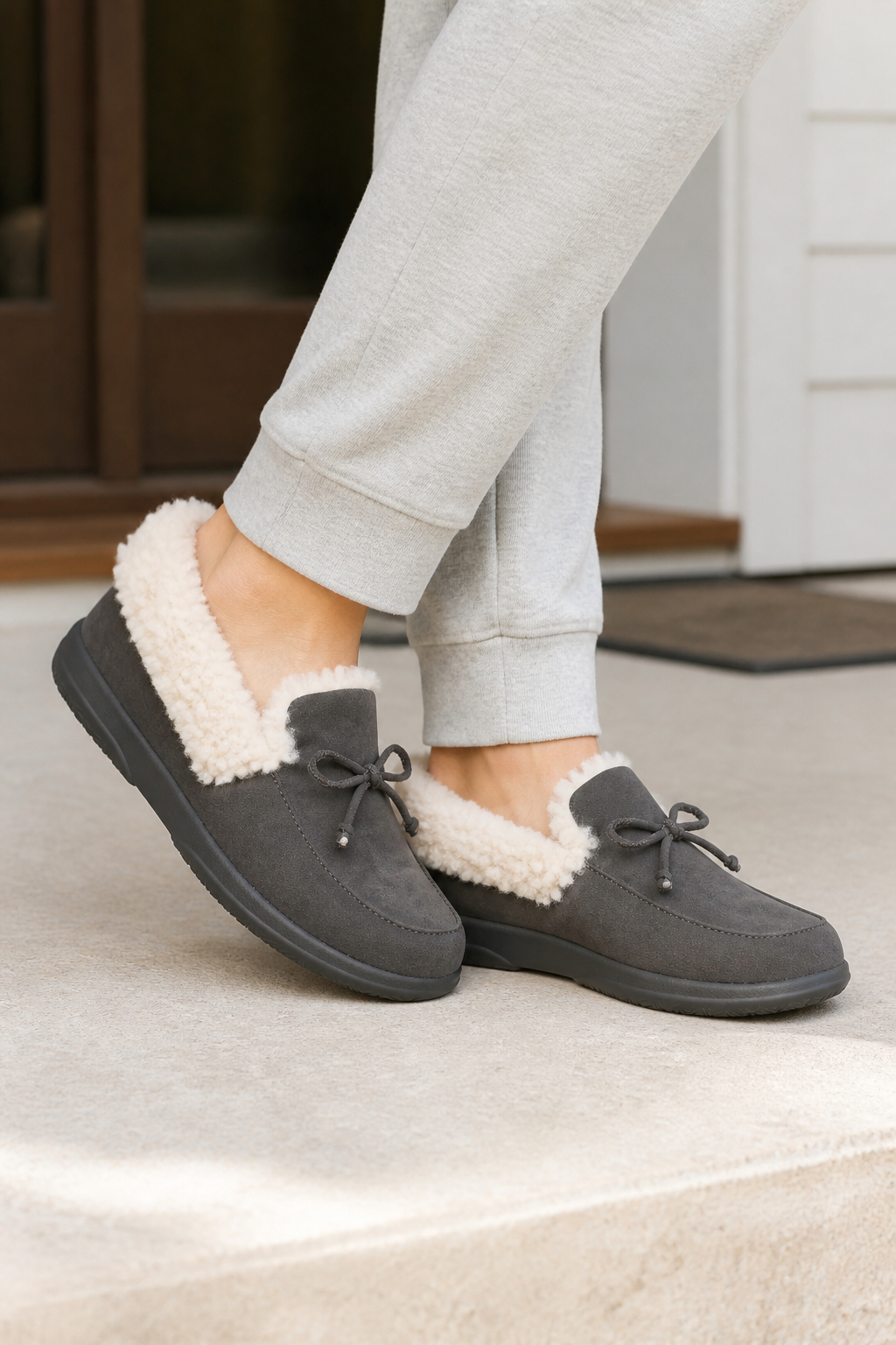 Vionic Claribel Slipper - Women's Cozy Orthotic Arch Support House Slipper - Lifestyle - generated