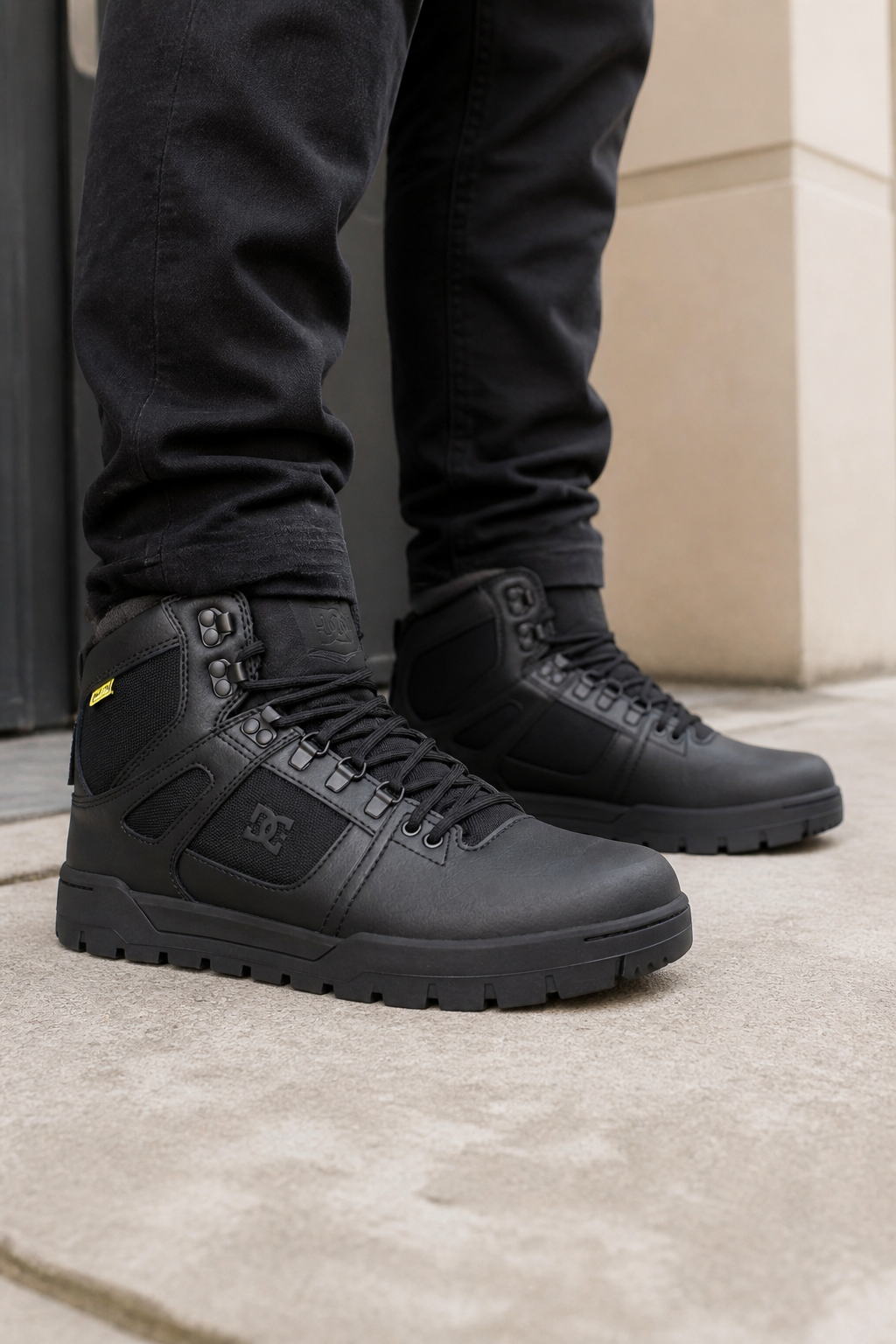 Men's Waterproof Composite Toe Work High-Top with Metatarsal Guard - DC Work Crew Pure Work - Lifestyle - generated