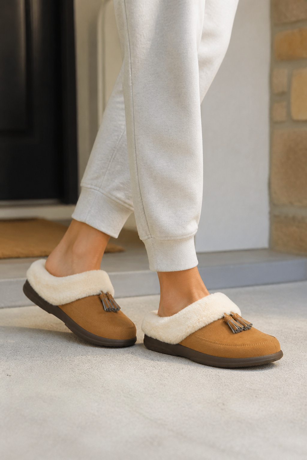 Vionic Perrin Women's Arch Supportive Slipper with Removable Insoles - Lifestyle - generated