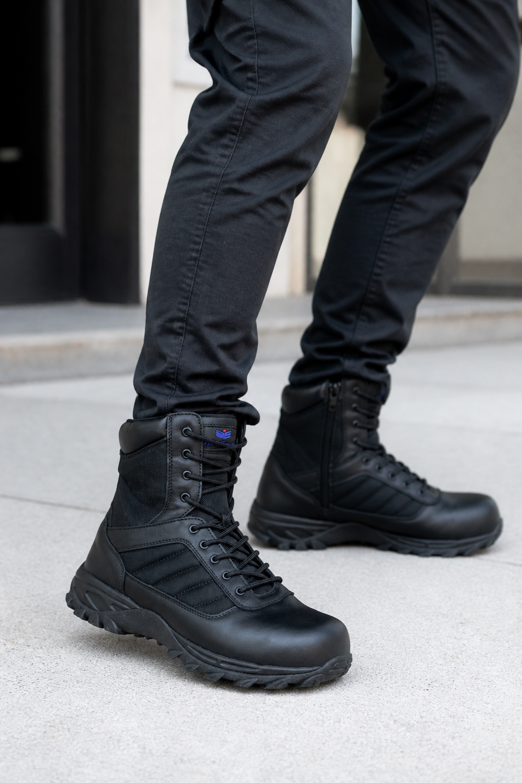 Mt. Emey 6506 Black - Men's Composite Toe Work Boots lifestyle photo