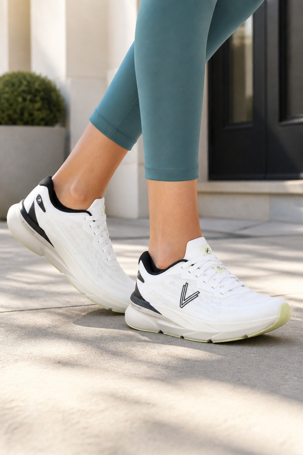 Vionic Hummingbird Women's Mesh Lace-Up Walking Sneaker - Lifestyle - generated