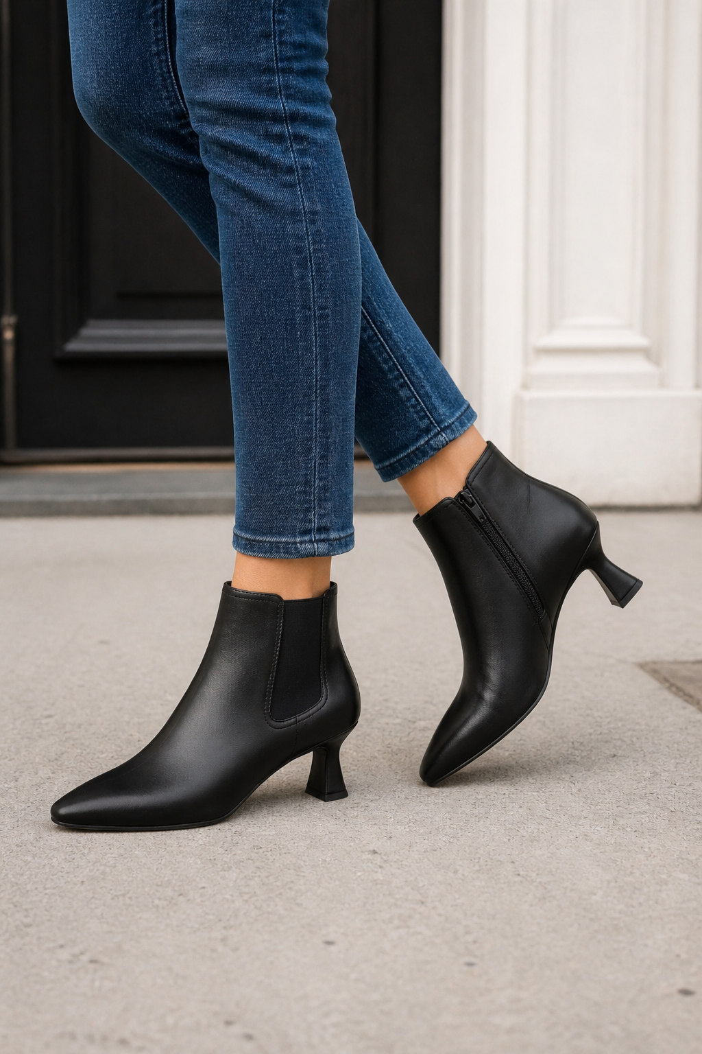 Vionic Sloan Women's Cushioned Heeled Ankle Boot - Lifestyle - generated