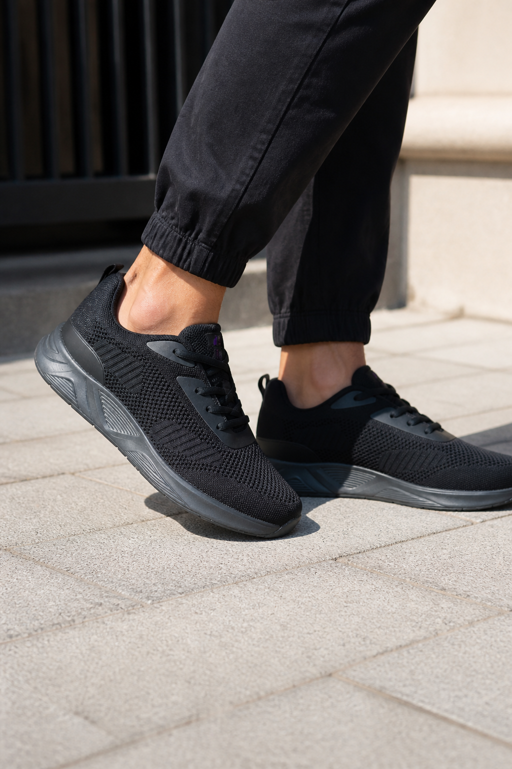 FITec 9710 - Men's Knitted Walking Comfort Shoe lifestyle photo