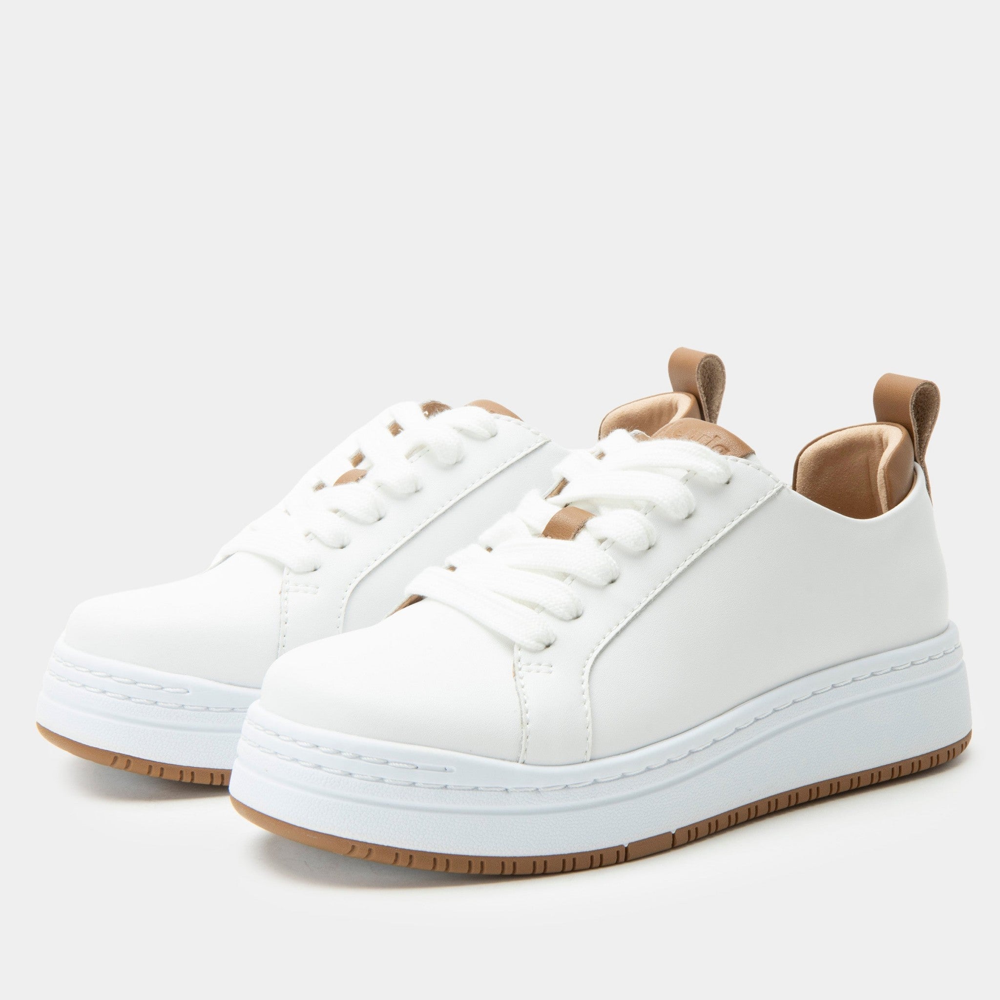 Alegria Adysen Sportform Comfort Arch Support Women's Sneaker in White
