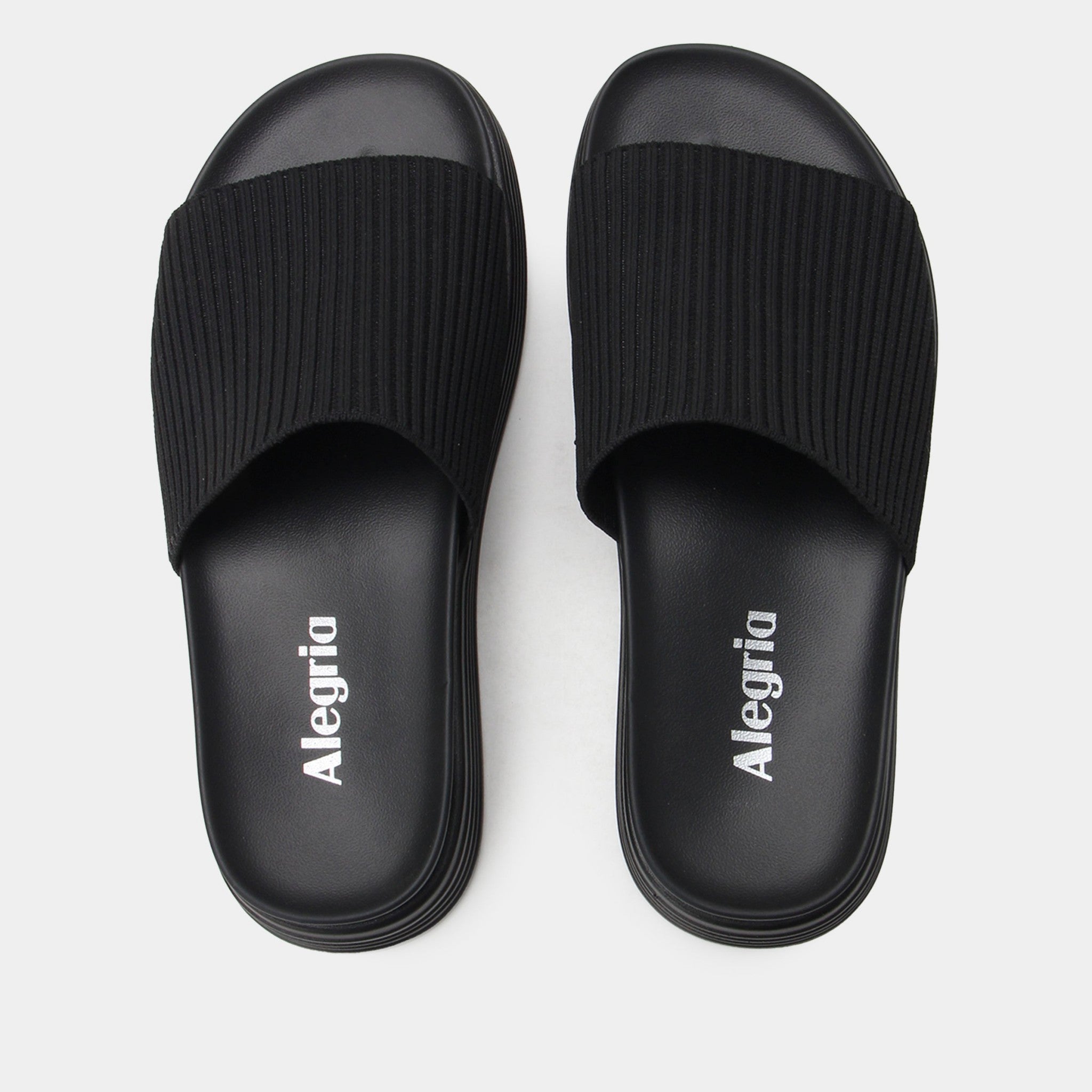 Alegria Akimi Elevated Sport Comfort Arch Support Women's Sandal - Black - 5
