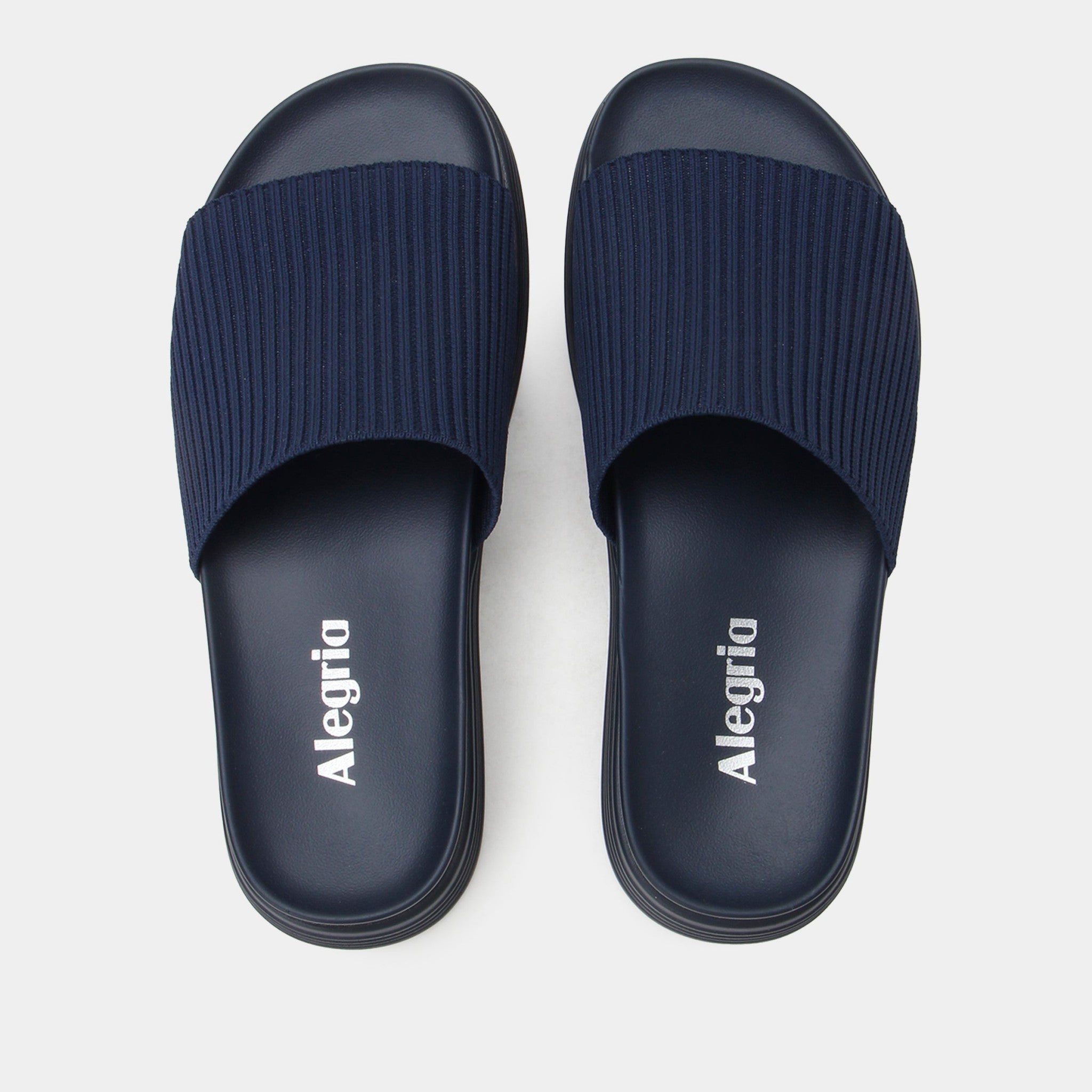 Alegria Akimi Elevated Sport Comfort Arch Support Women's Sandal - Navy - 5