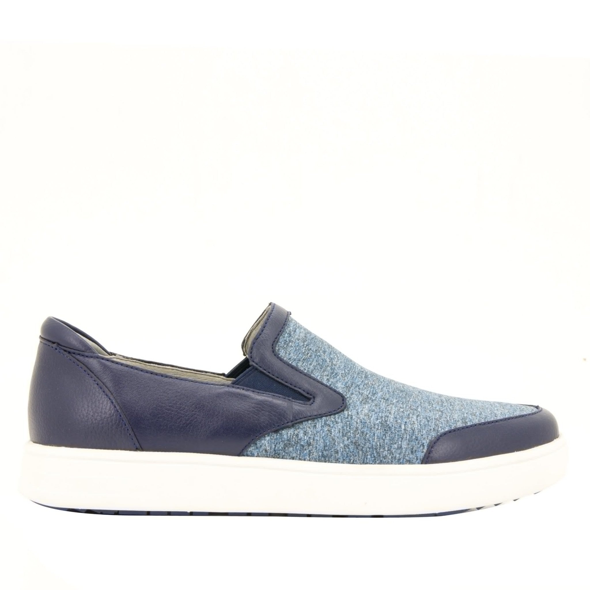 Alegria Bender Comfort Arch Support Men's Slip-On Shoe - Alegria Bender Blue Blend - 2