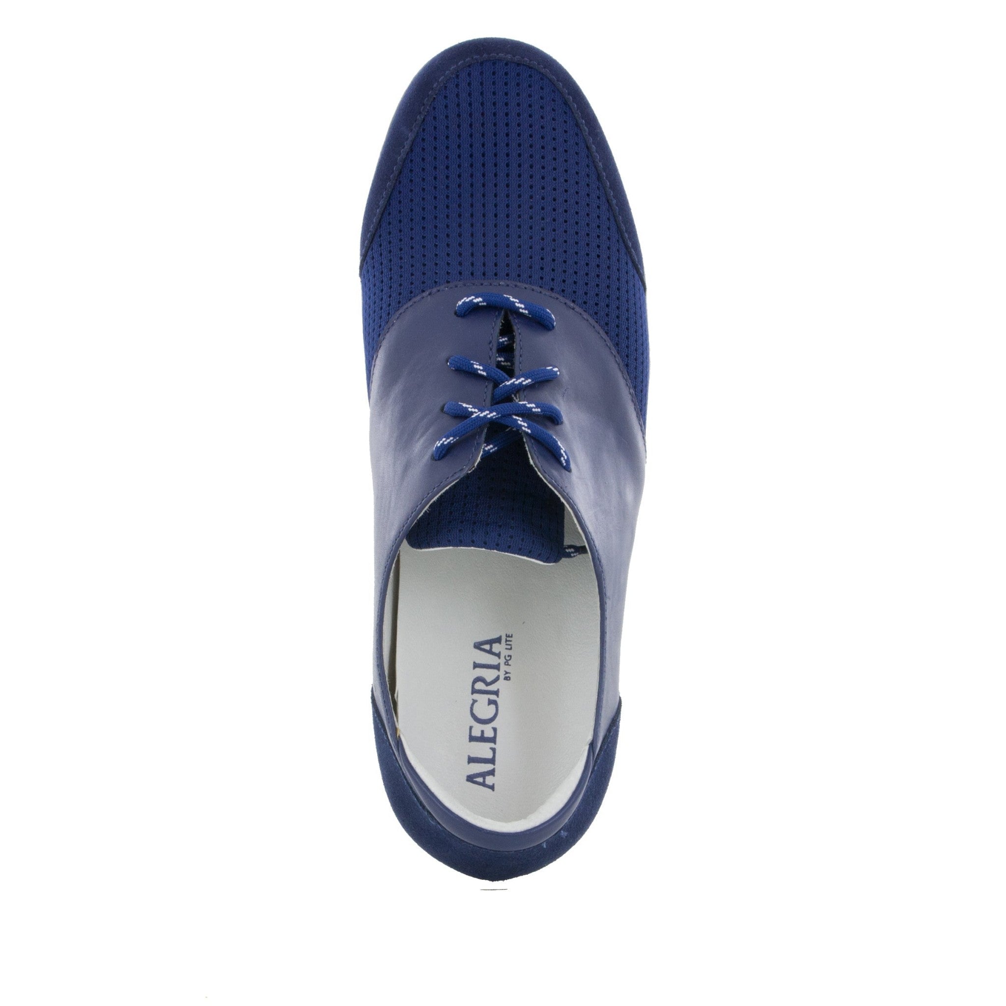Alegria Flexer Comfort Arch Support Men's Shoe - Alegria Flexer Blue - 4