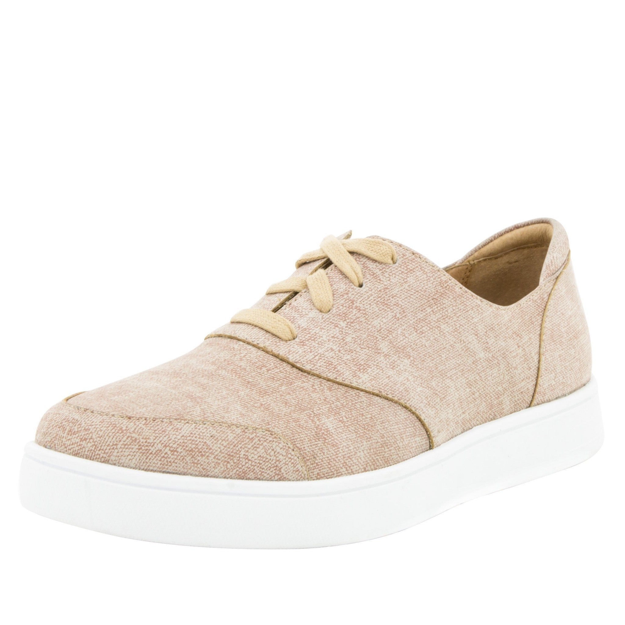 Alegria Flexer Tan Denim