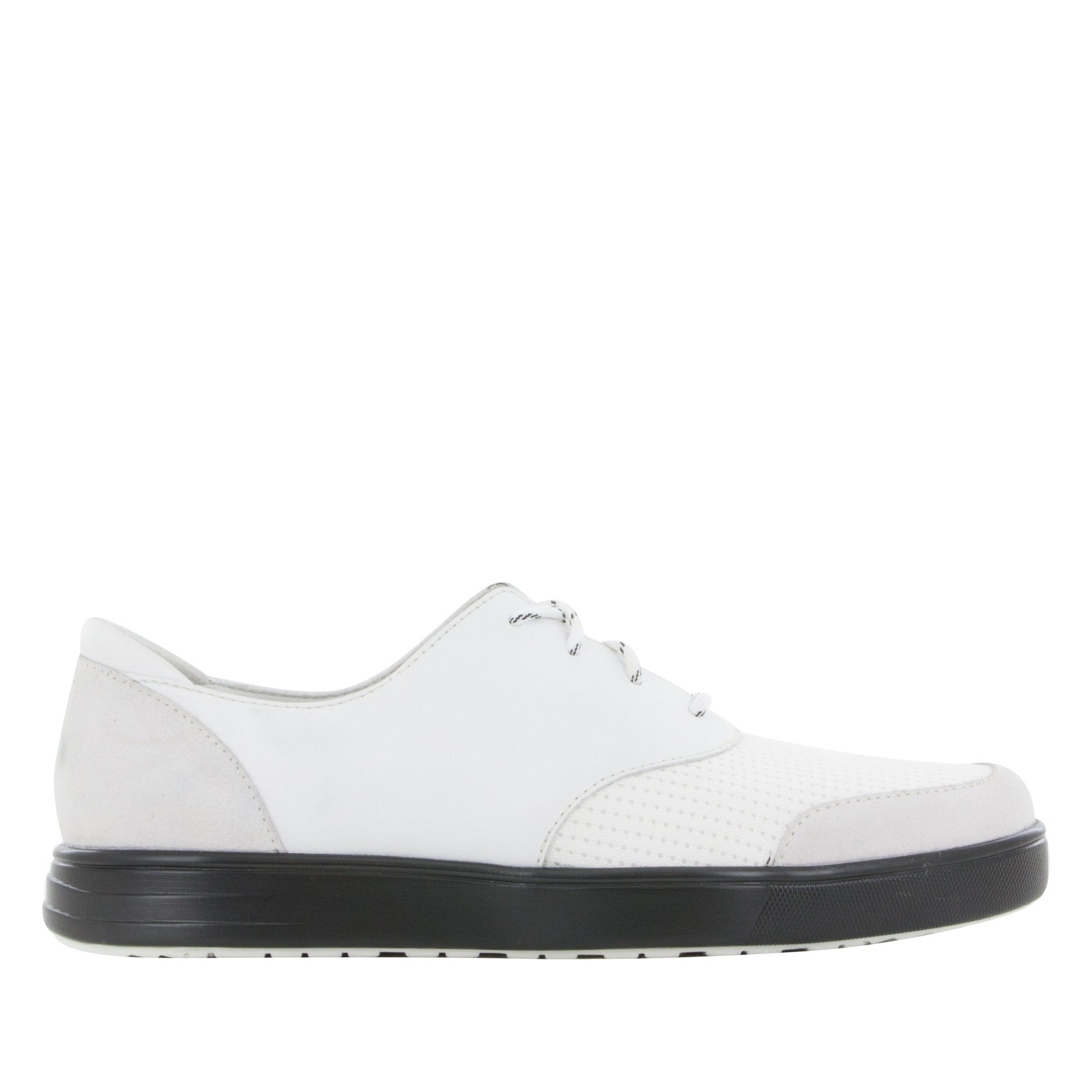 Alegria Flexer Comfort Arch Support Men's Shoe - Alegria Flexer White - 2
