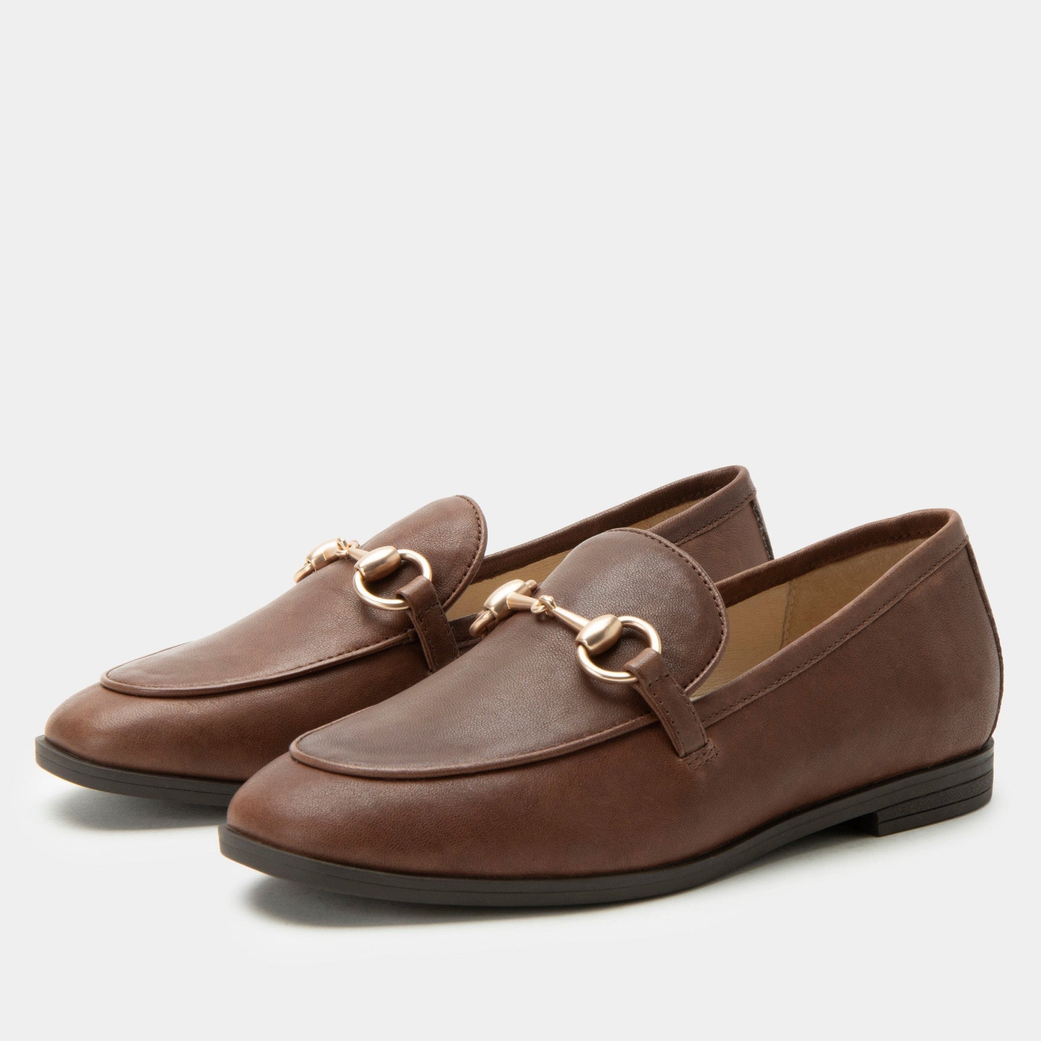 Alegria Aliya Comfort Arch Support Women's Loafer in Gingerbread